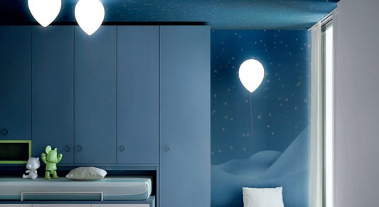 5 opciones para Iluminar las habitaciones para niños